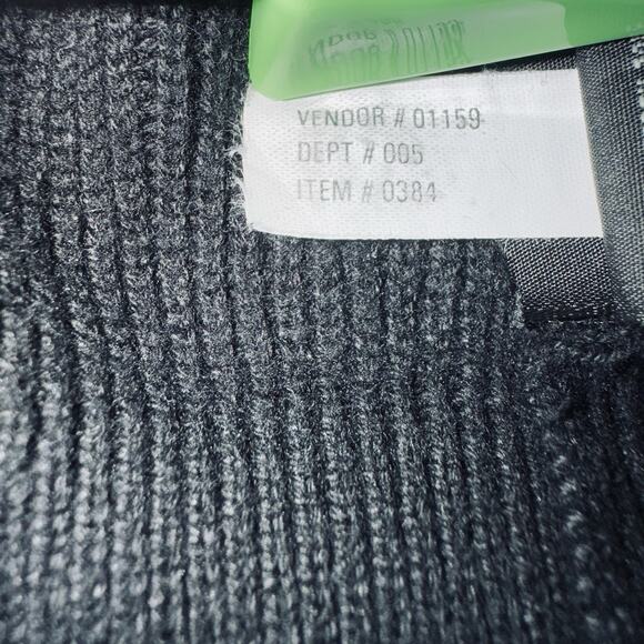 VTG 90s EDDIE BAUER XL Black White Ebtek Golf Embroidered Cotton Sweater Vest - Picture 7 of 7